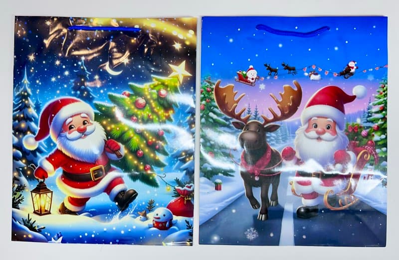 Bolsas Navideñas Medianas