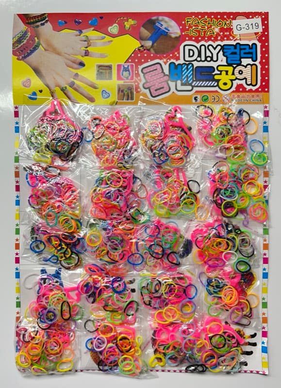 Cartón de Hules para Pulsera