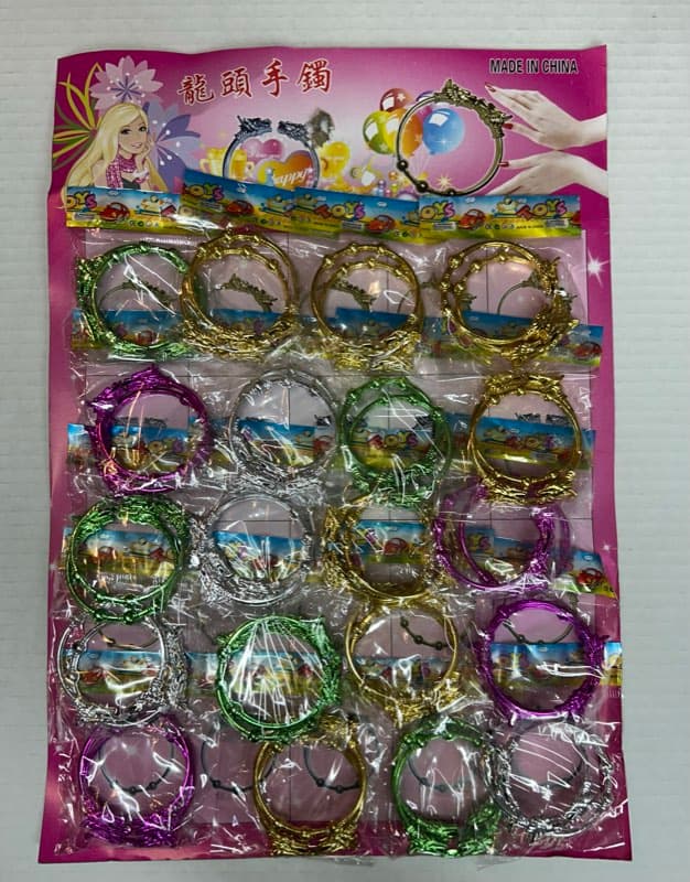 Cartón Pulseras Dragón