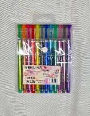Lapiceros de colores en gel