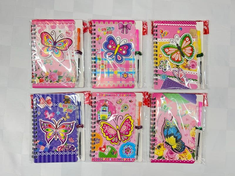 Libreta con lapicero